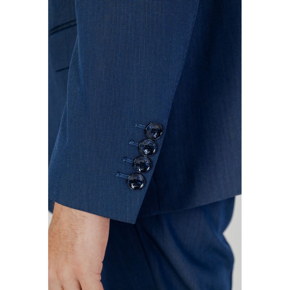 Blazer in poliestere blu Antony Morato