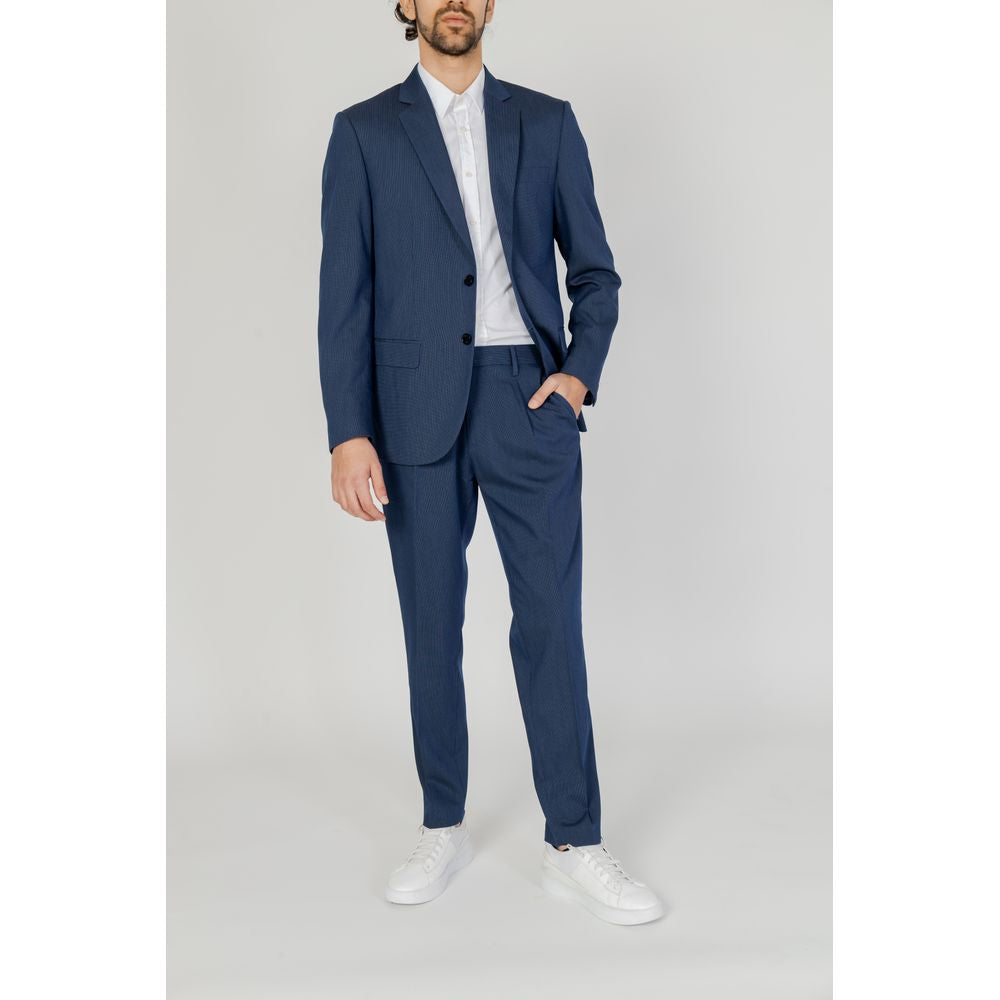 Blazer in poliestere blu Antony Morato