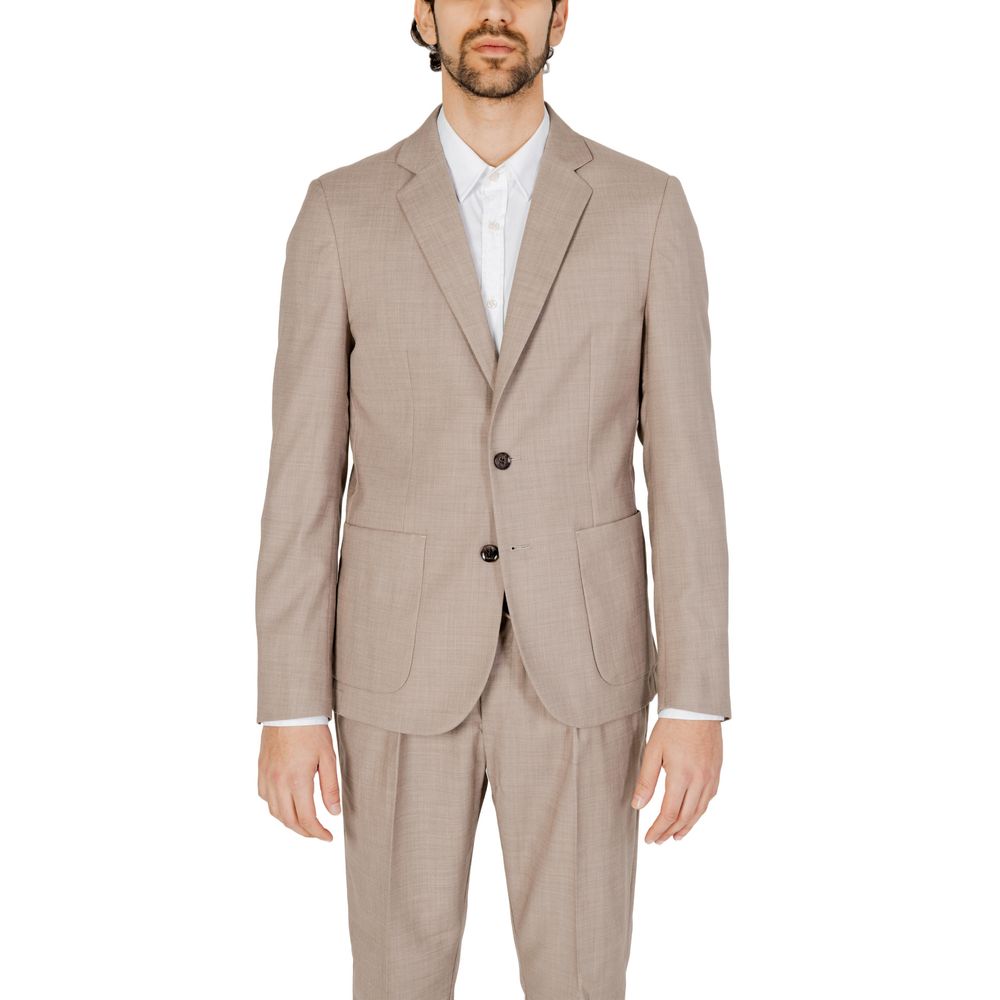 Blazer beige in poliestere Antony Morato