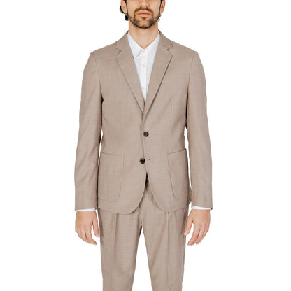 Blazer beige in poliestere Antony Morato