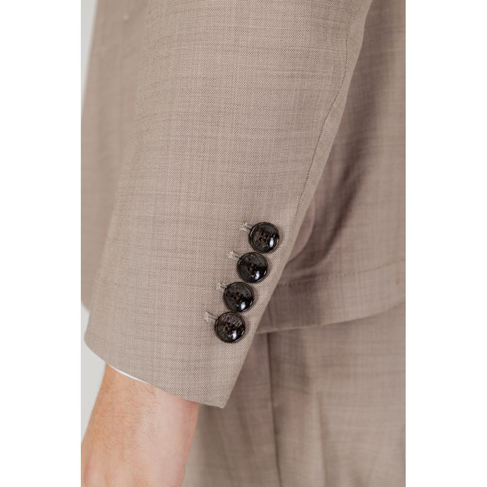 Blazer beige in poliestere Antony Morato