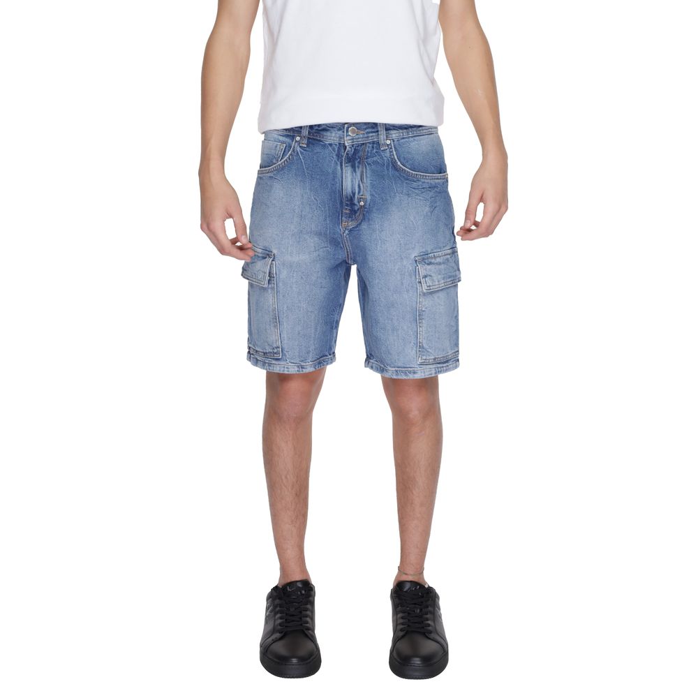 Bermuda en coton bleu Antony Morato