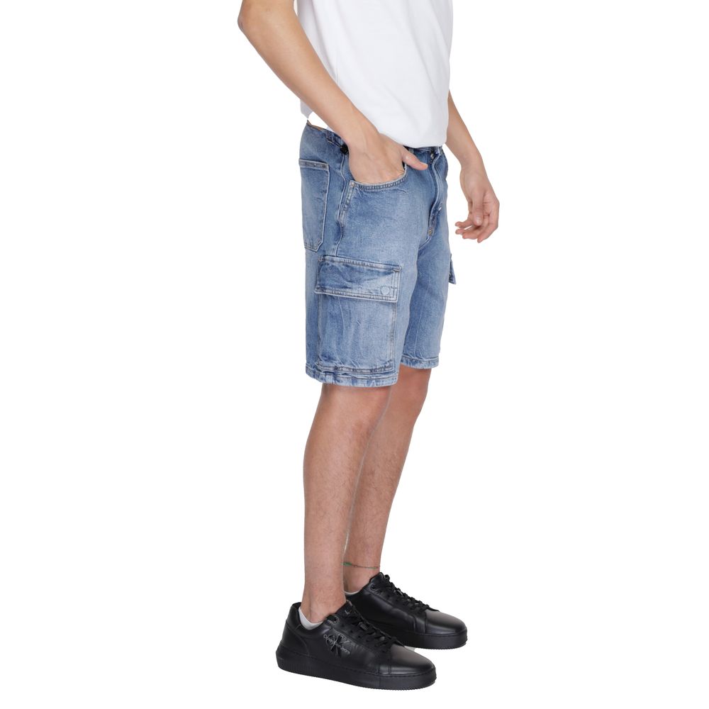 Bermuda en coton bleu Antony Morato