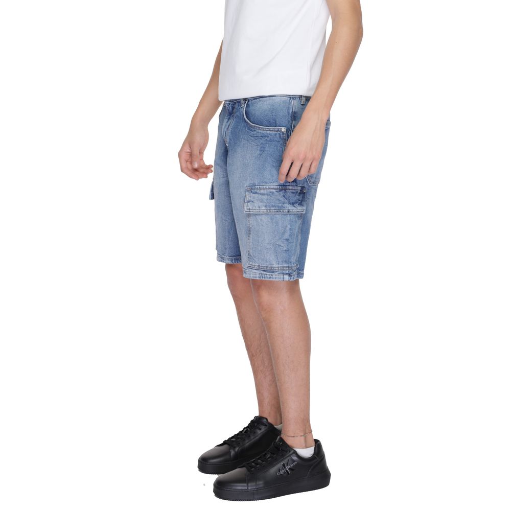 Bermuda en coton bleu Antony Morato