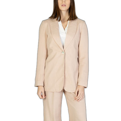 Blazer in viscosa rosa Vero Moda