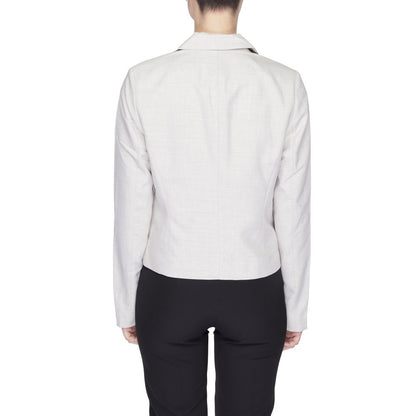 Blazer gris en polyester Vero Moda