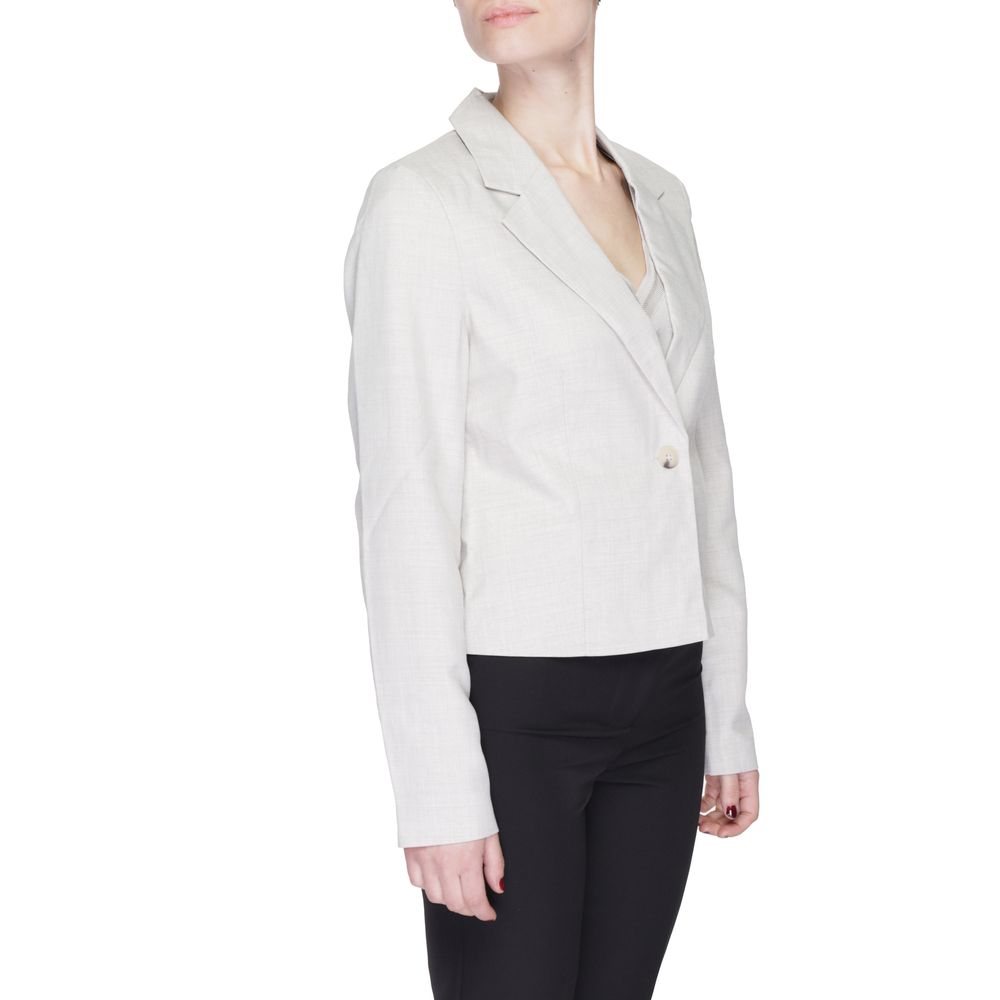 Blazer gris en polyester Vero Moda