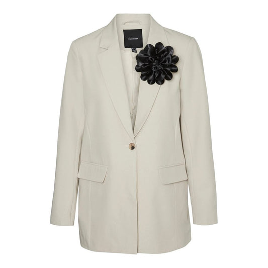 Blazer in poliestere beige Vero Moda