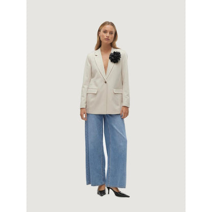 Blazer in poliestere beige Vero Moda