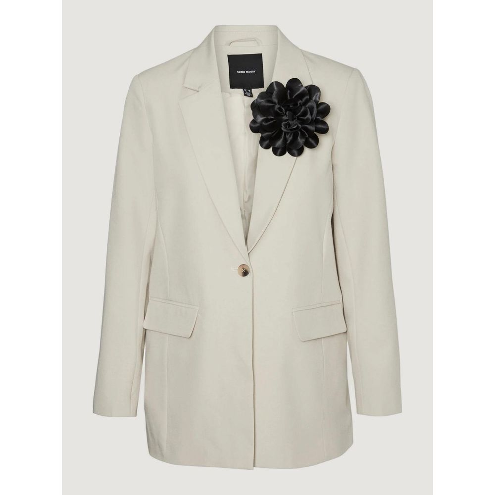 Blazer in poliestere beige Vero Moda
