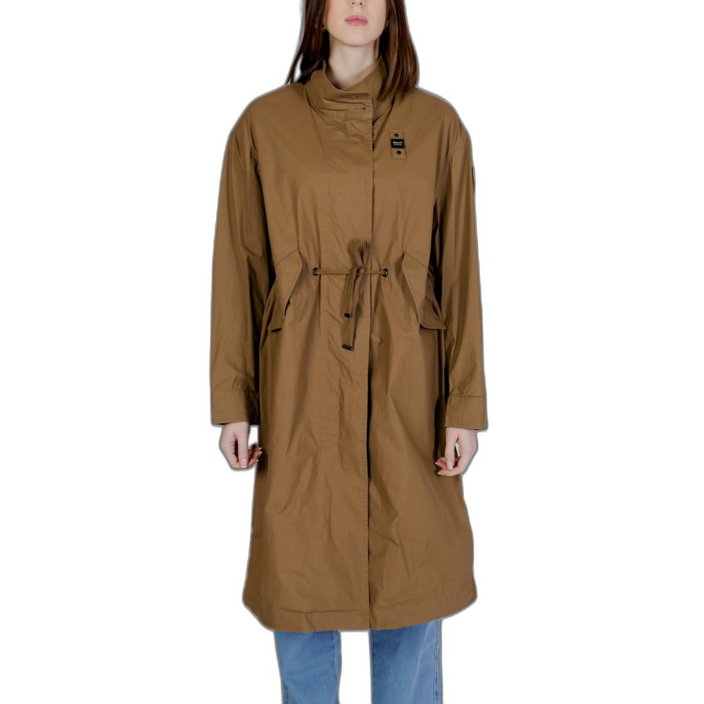 Parka bicolore en coton Blauer