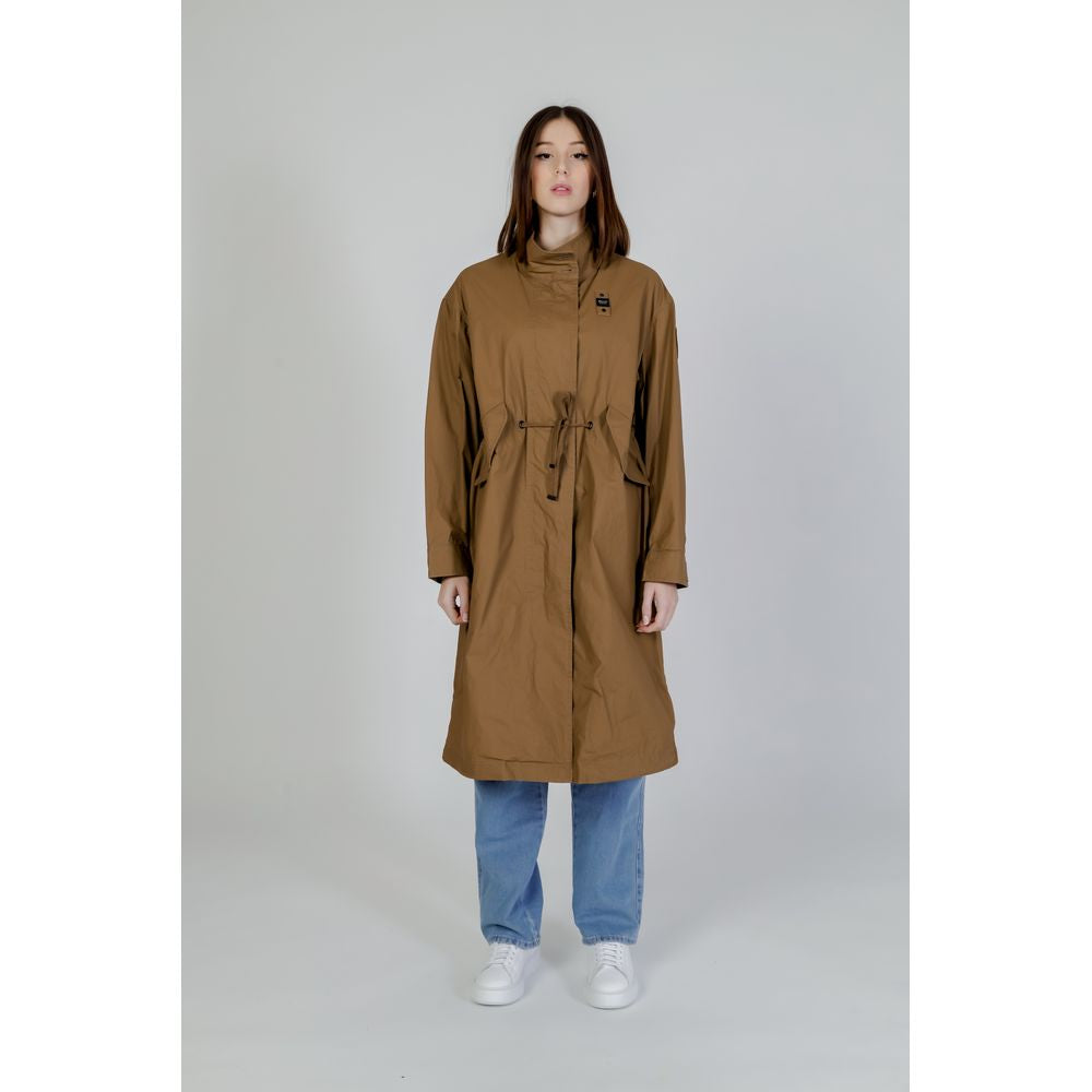 Parka bicolore en coton Blauer
