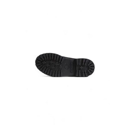 Bottes Timberland noires en cuir recyclé à lacets