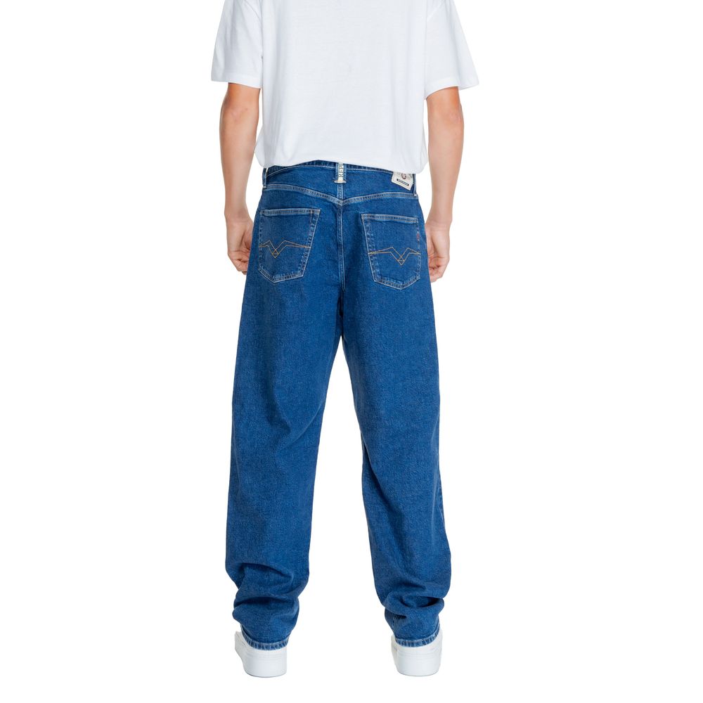 Jean Replay bleu en coton coupe décontractée