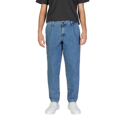 Jean Jack Jones bleu en coton coupe décontractée