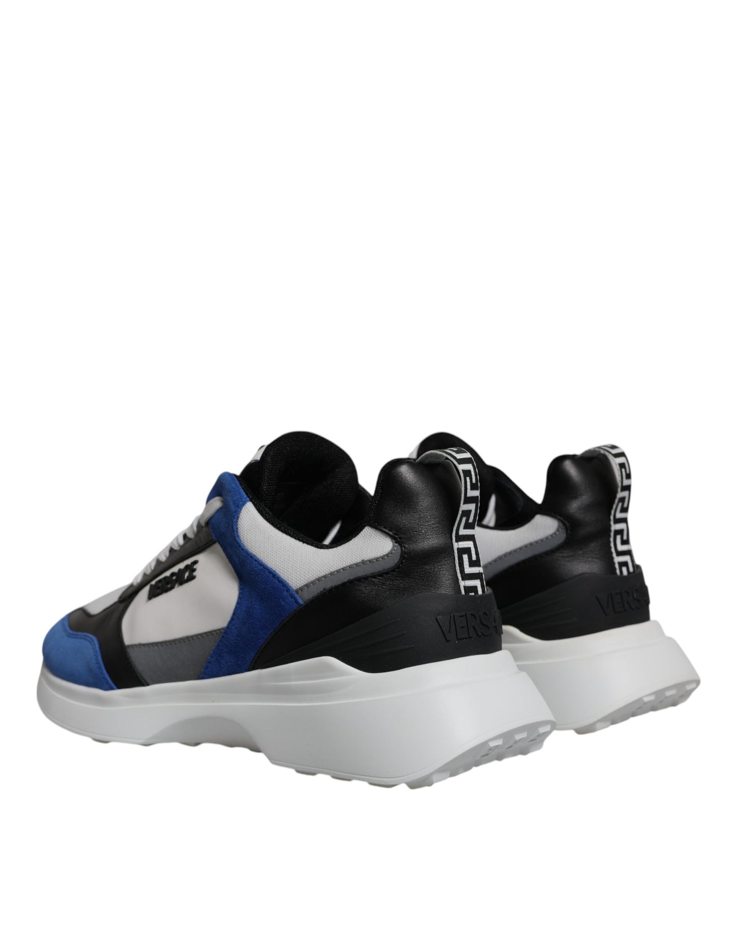 Scarpe da ginnastica basse Versace in tessuto multicolore in tela Medusa