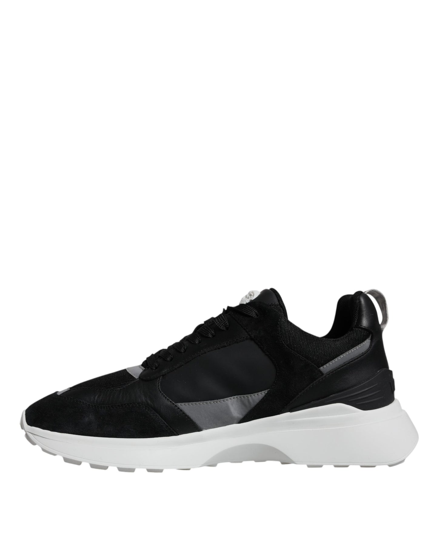 Scarpe da ginnastica basse Versace in tessuto nero con Medusa