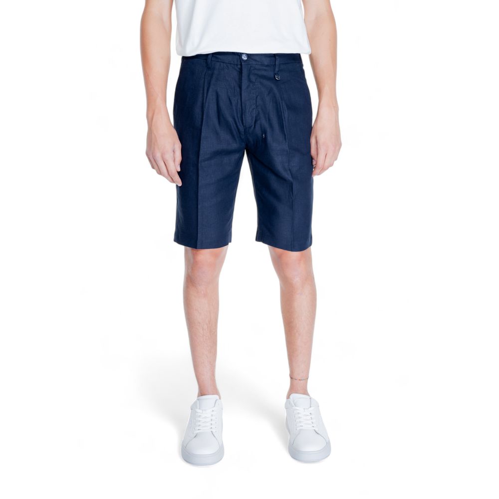Shorts Bermudas en Lin Bleu Antony Morato