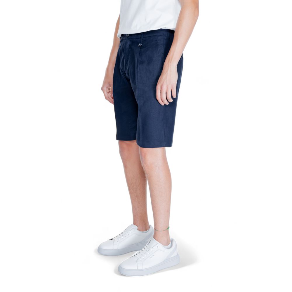 Shorts Bermudas en Lin Bleu Antony Morato