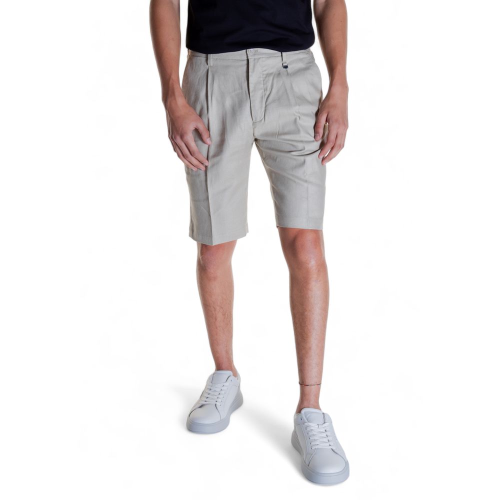 Short bermuda en lin beige Antony Morato