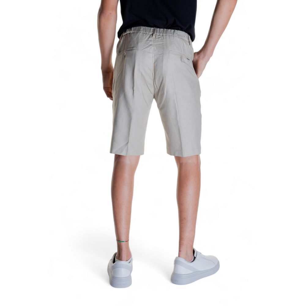 Short bermuda en lin beige Antony Morato