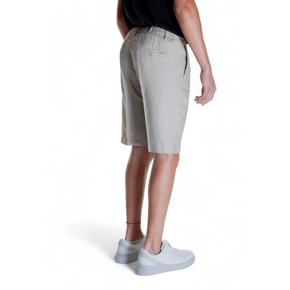 Short bermuda en lin beige Antony Morato