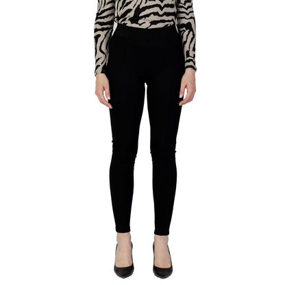 Solo leggings in viscosa nera