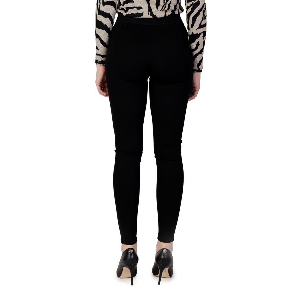 Solo leggings in viscosa nera