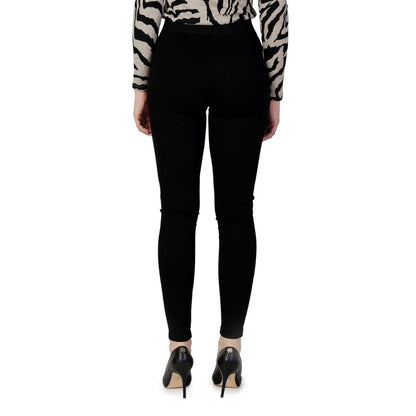 Solo leggings in viscosa nera