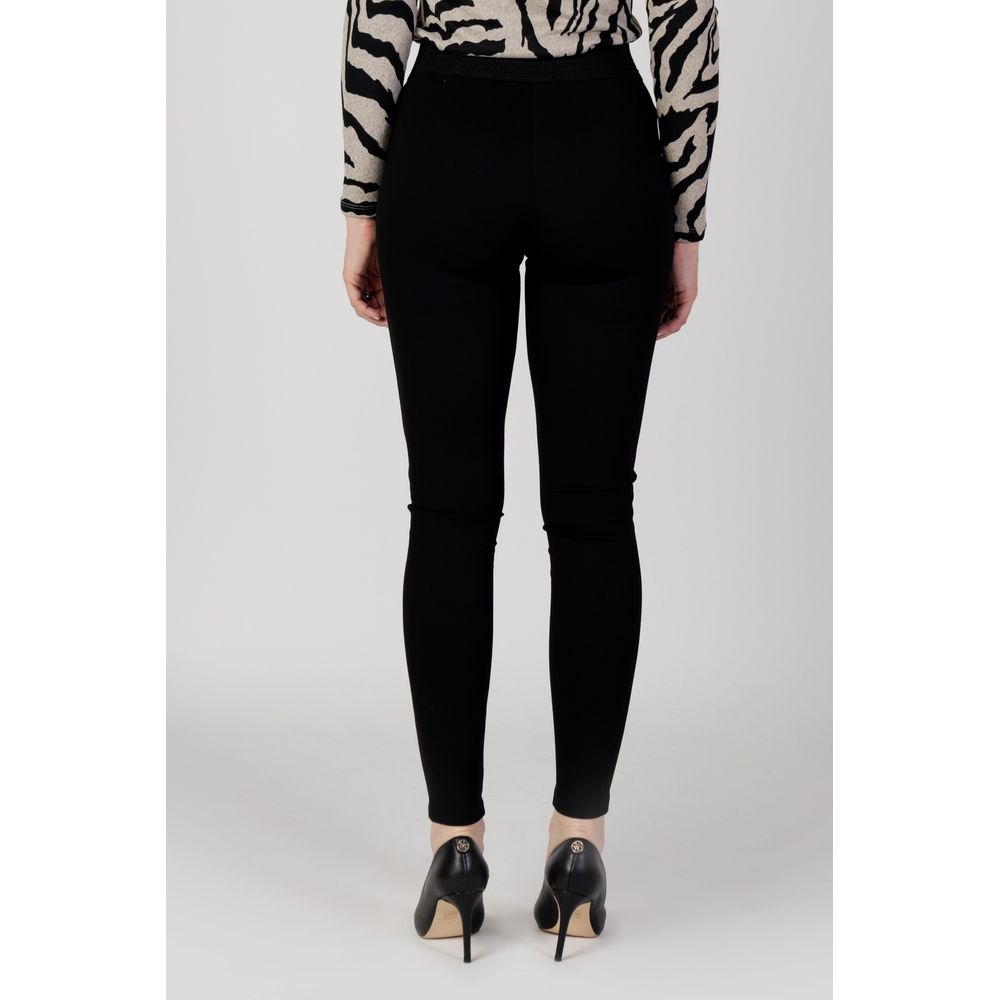 Solo leggings in viscosa nera