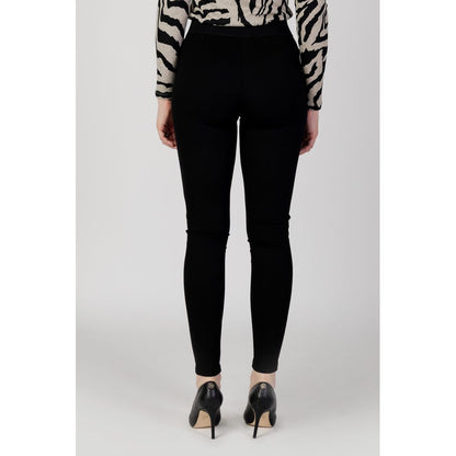 Solo leggings in viscosa nera