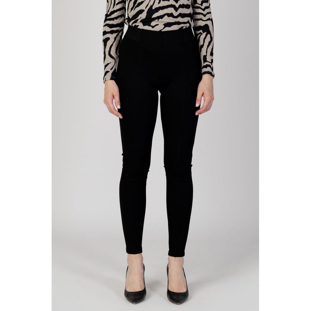 Solo leggings in viscosa nera