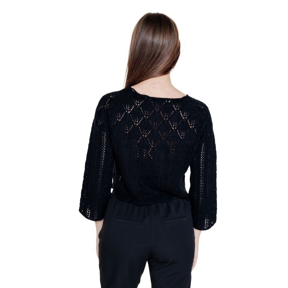 Felpa in cotone nero Vero Moda
