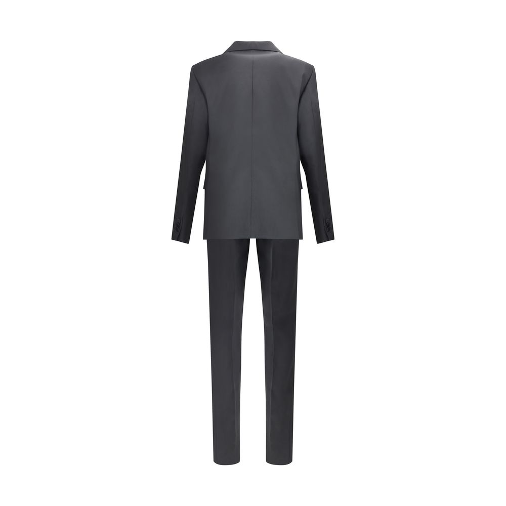 Abito due pezzi in pile di lana nero Dsquared²