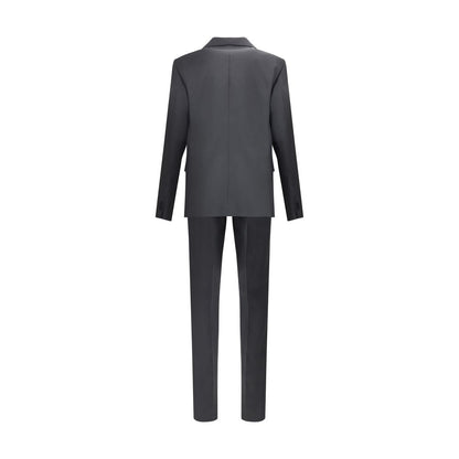 Abito due pezzi in pile di lana nero Dsquared²