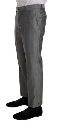 Dolce & Gabbana Black Stretch Crystal Bee Slim Fit Suit