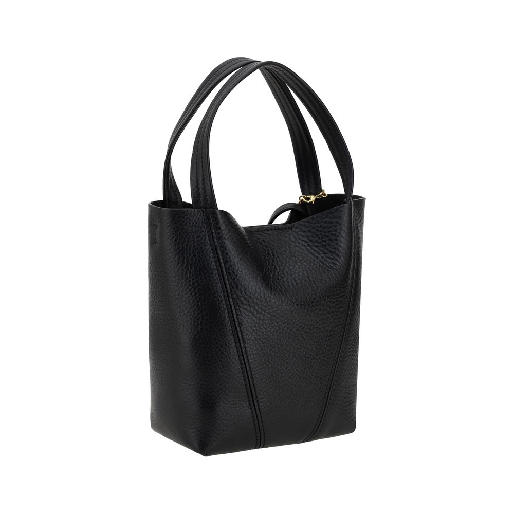 Sac bandoulière Chloé Bos Taurus en cuir de veau noir