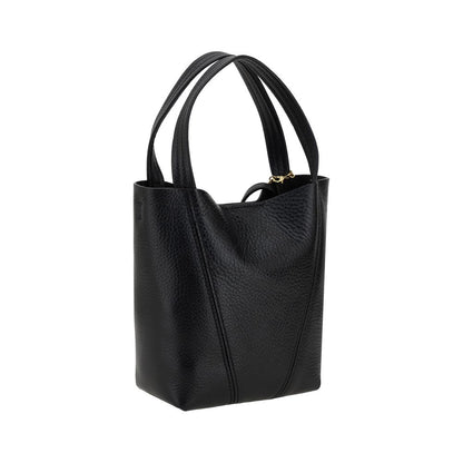 Sac bandoulière Chloé Bos Taurus en cuir de veau noir