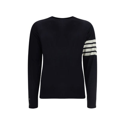 Thom Browne Felpa Blu in Lana Oves Aries