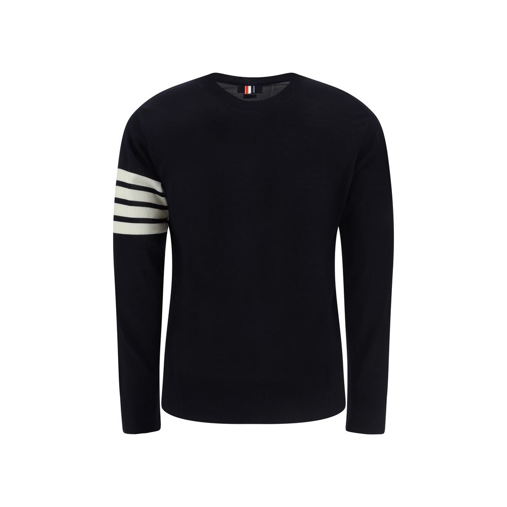 Thom Browne Felpa Blu in Lana Oves Aries