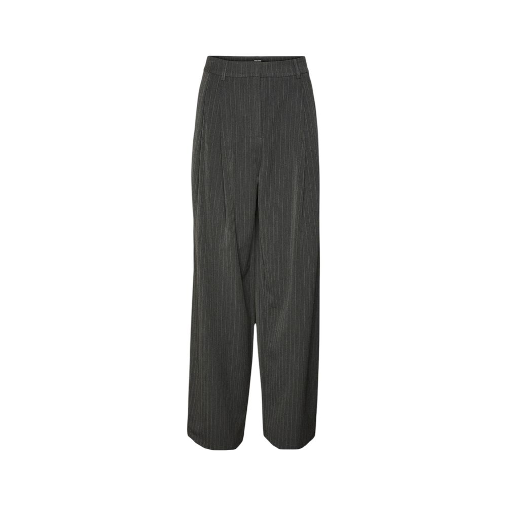 Pantaloni casual in poliestere grigio Vero Moda