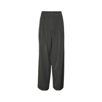 Pantaloni casual in poliestere grigio Vero Moda