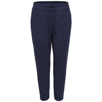 Solo pantaloni casual in viscosa blu