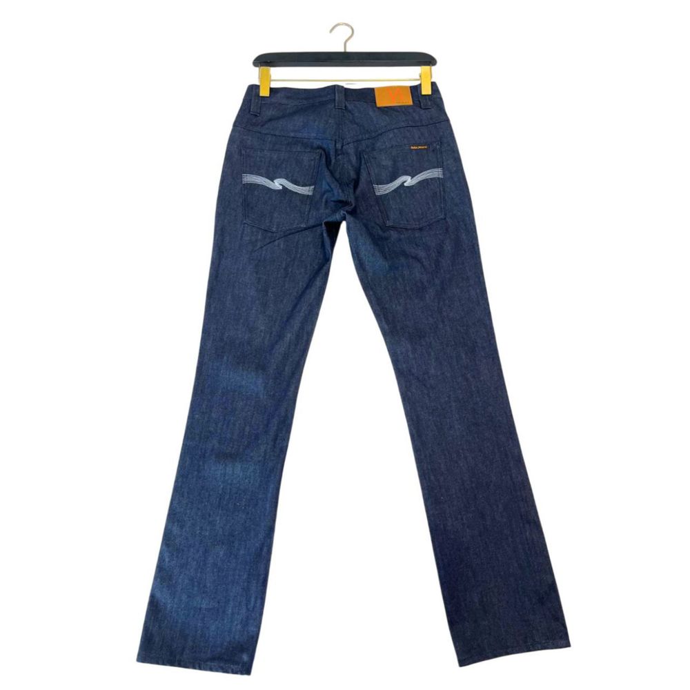 Nudie Jeans Jean Homme en Coton Bleu