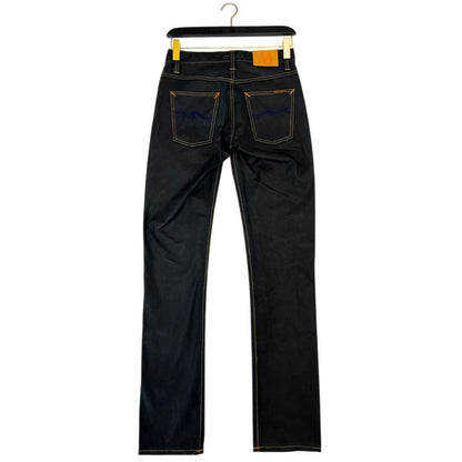 Jeans da uomo in cotone nero Nudie Jeans