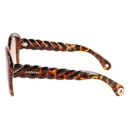 Occhiali da sole Lanvin Brown Bio Injected