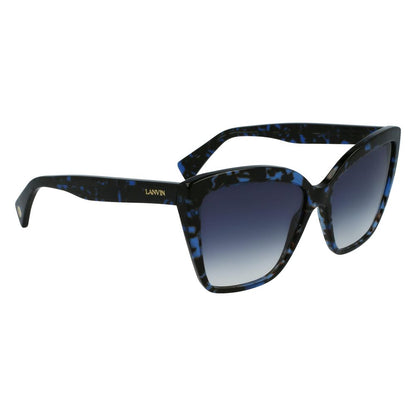 Occhiali da sole Lanvin in acetato blu