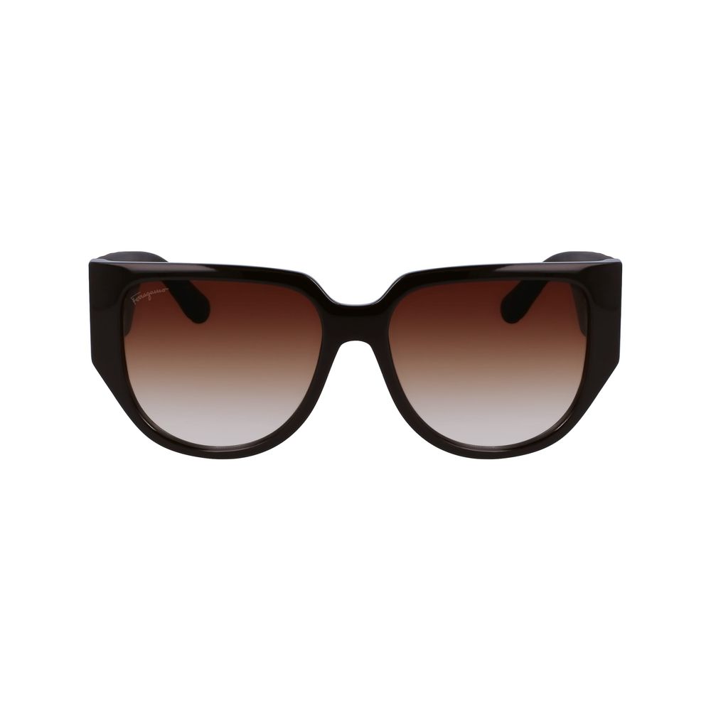 Occhiali da sole Ferragamo Brown Bio Injected