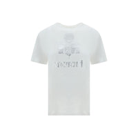 Maglietta in lino bianco Marant Etoile