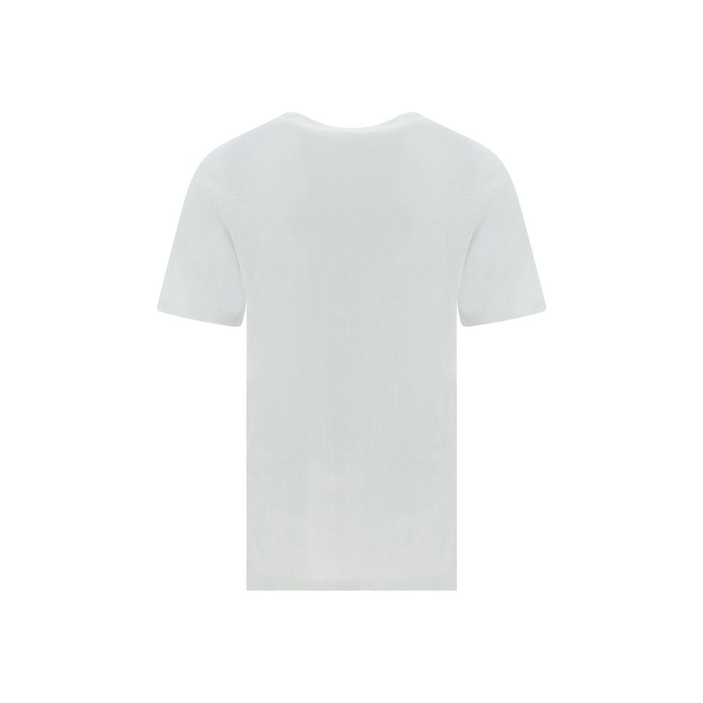 Maglietta in lino bianco Marant Etoile